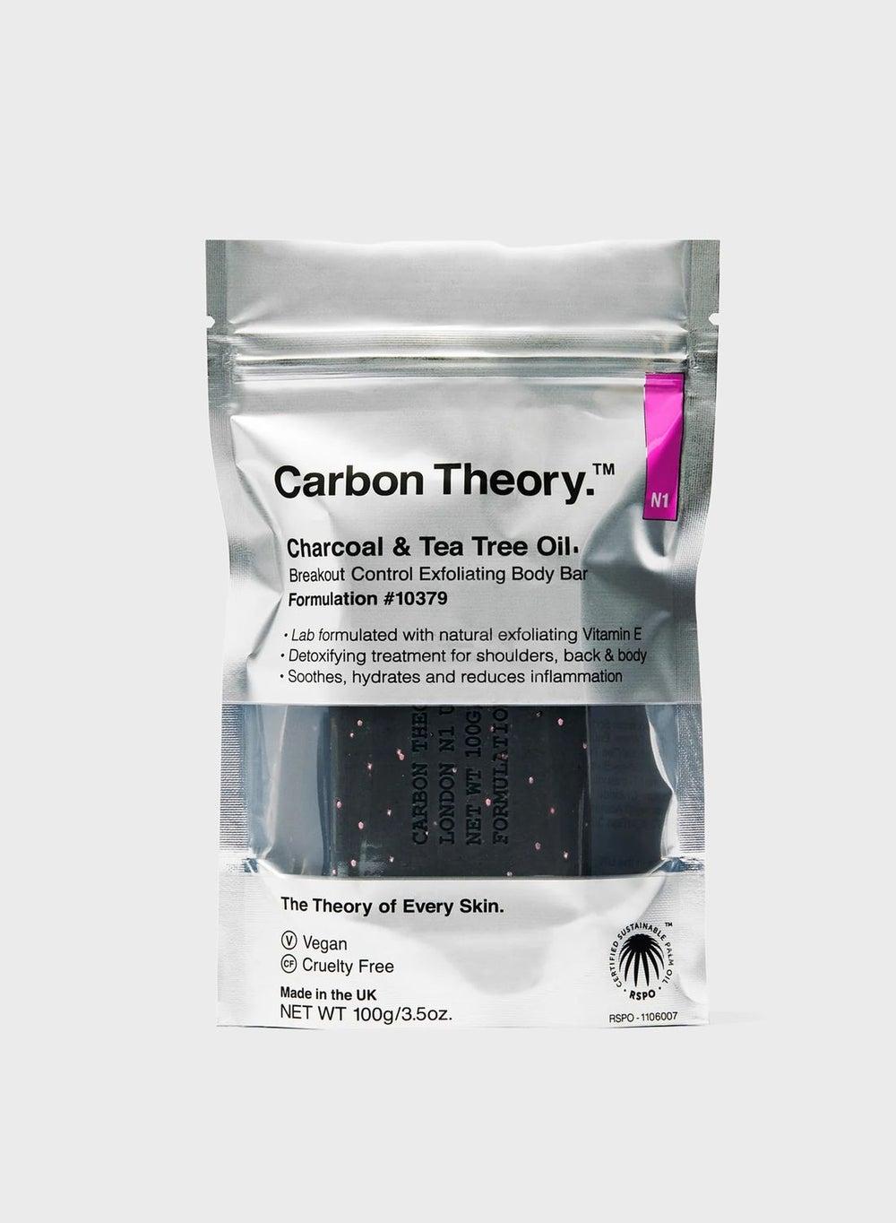 Luxurious Charcoal & Tea Tree Exfoliating Body Bar - Ctefbctto - Image 1