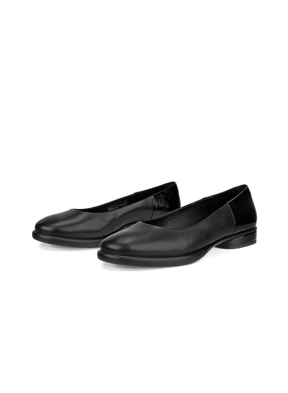 ECCO Sculpted LX Black Elegance: Chic Ballerina Footwear - Image 1