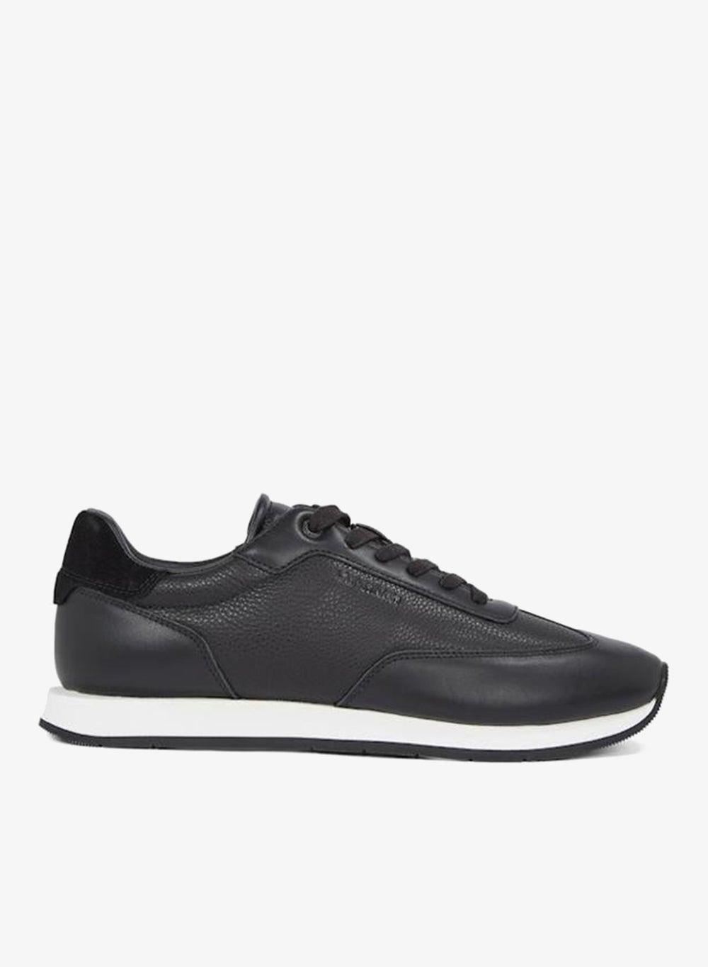 Calvin Klein Leather Lace-Up Low-Top Trainers Hm0Hm01804 - Image 1