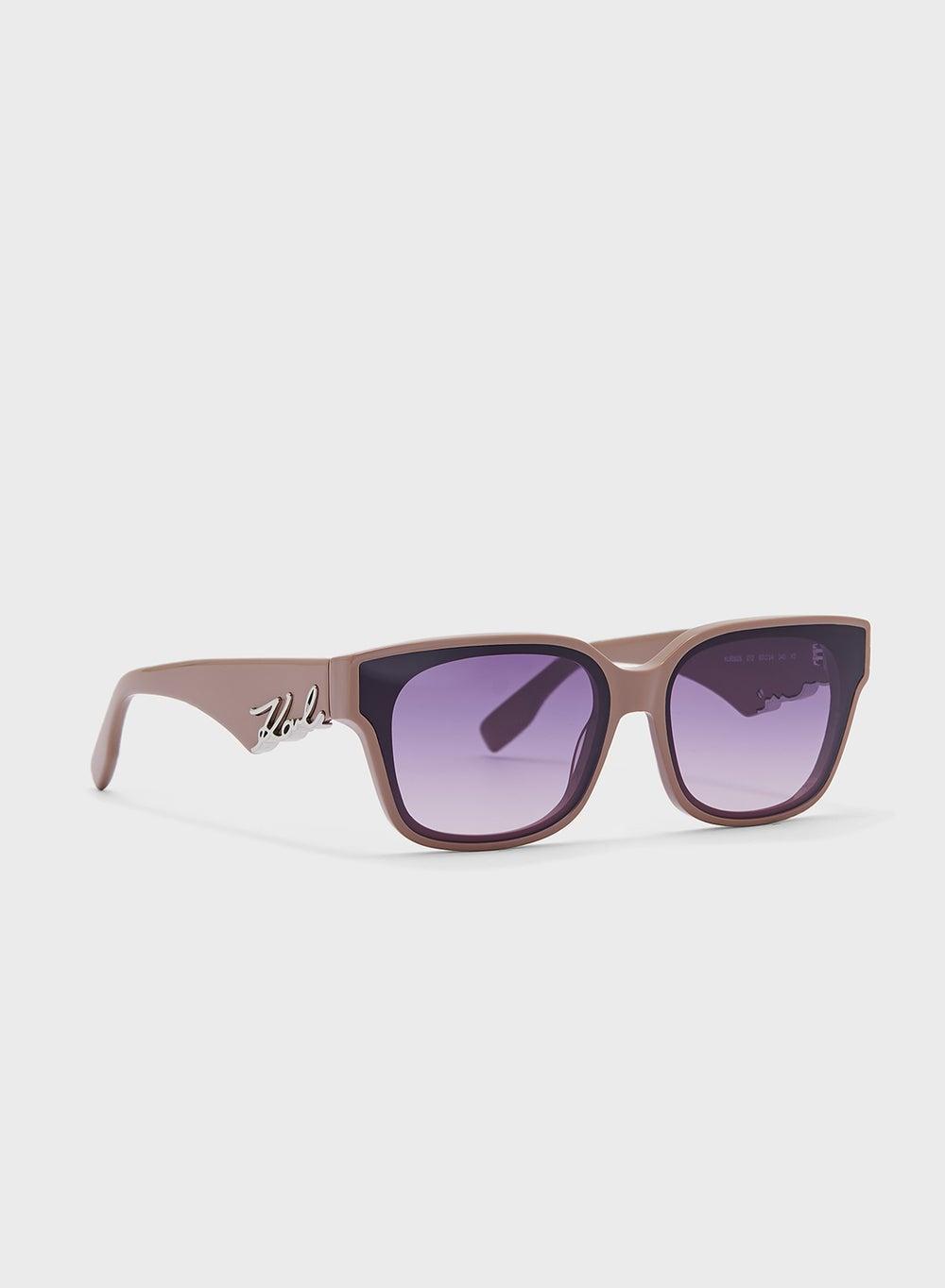 Karl Lagerfeld Women's Chic Modified Rectangle Sunglasses - Image 1