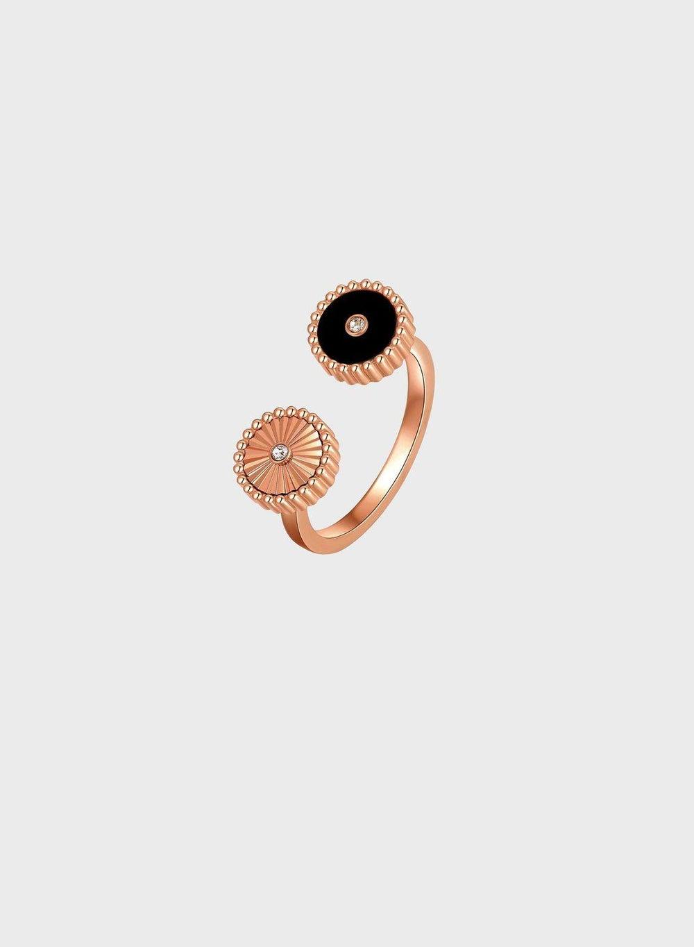MINIMALIST Kanz Single Ring - Elegant Rosegold-Tone - Image 1
