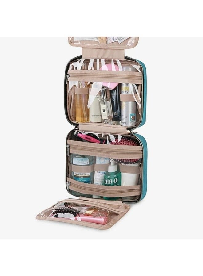 BAGSMART Teal Bonchemin Toiletry Bag: Compact, Durable & Stylish - Image 1