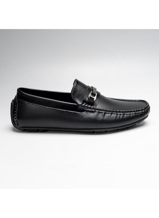 MALACHI Loafers & Moccasins: Sleek Black Elegance - Image 1