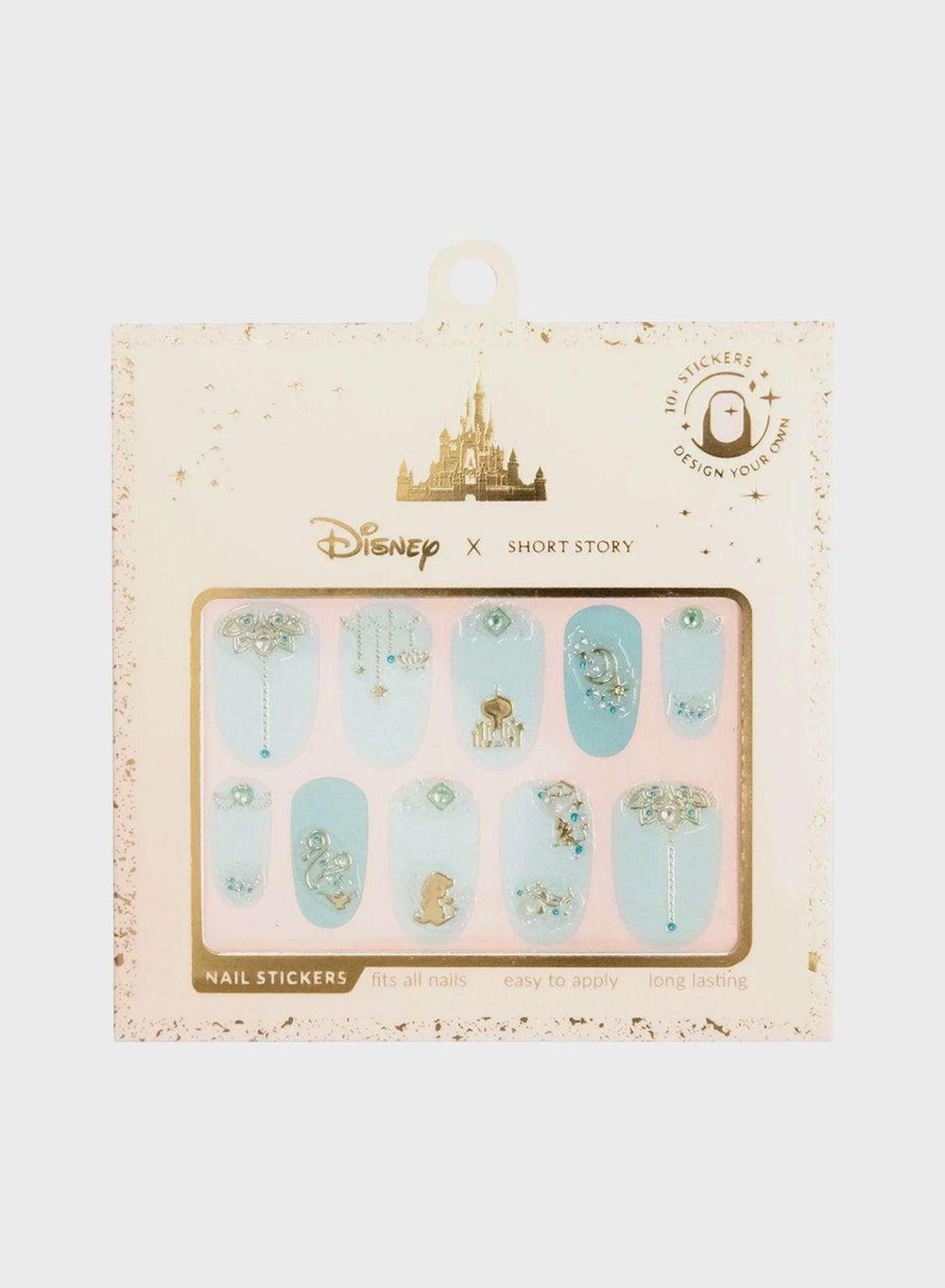Aladdin-Inspired Disney Nail Art Stickers - Image 1