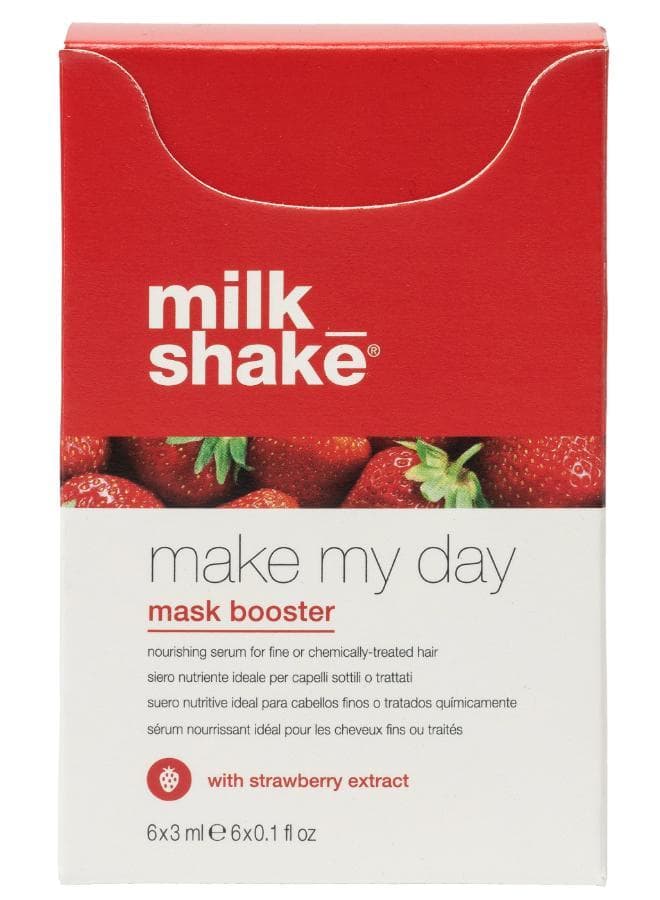 Strawberry Elixir Hair Serum Sachets, 3ml Each - 6 Pack - Image 1