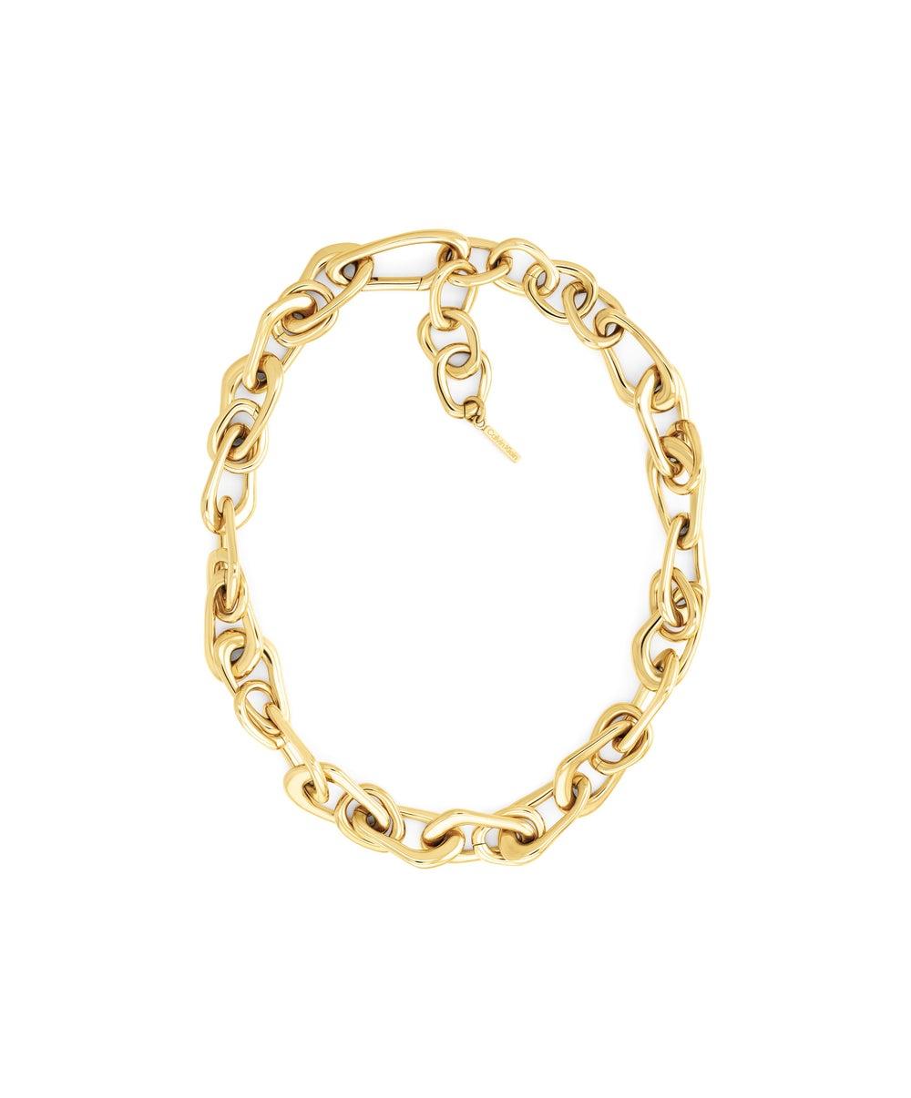 CALVIN KLEIN Women's Elegant Chain Detailed Necklace - Image 1