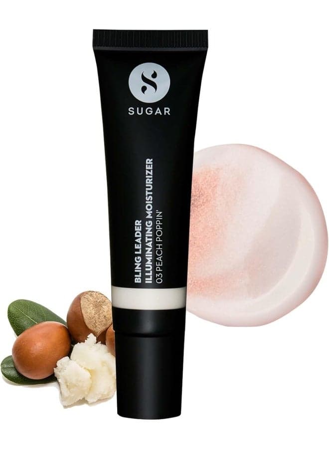 Bling Leader Illuminating Moisturizer 03 Peach Poppin' - Luxe Glow - Image 1