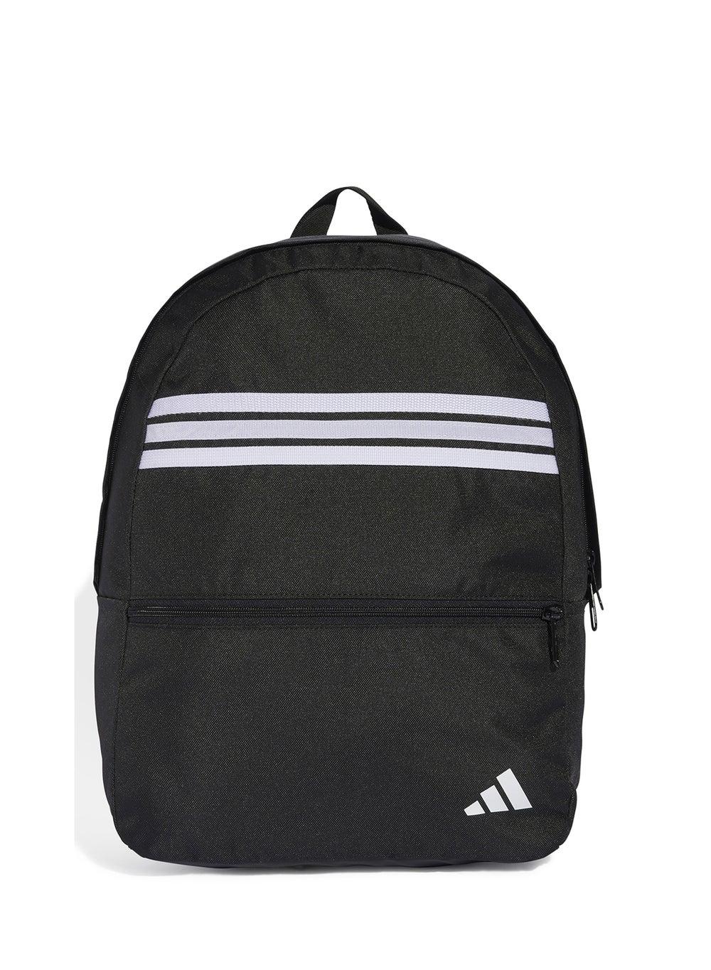 Adidas Classic Stripe Backpack: Chic Back-to-School Essential - Image 1