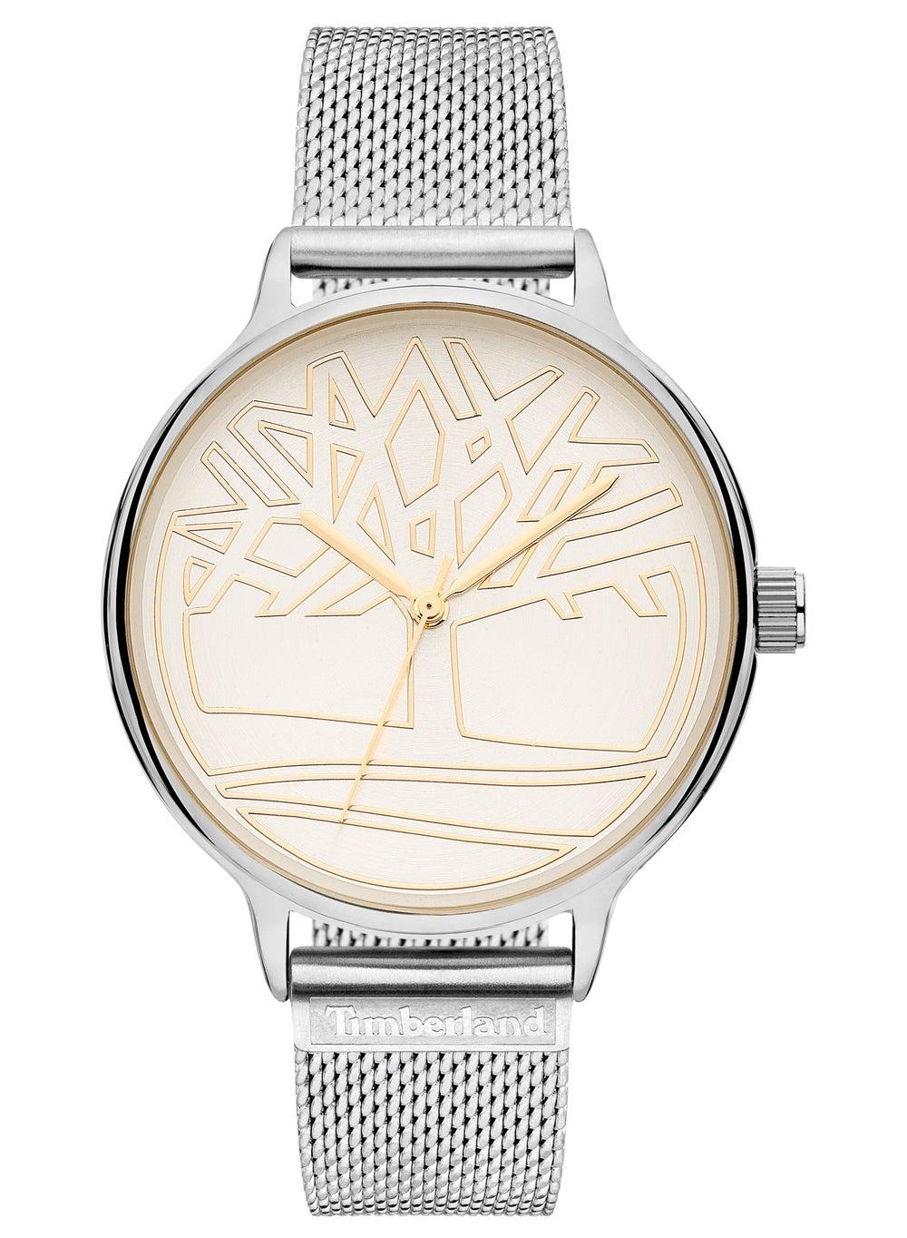 Timberland Tyringham Silver 38mm Women's Watch – Sleek Elegance - Image 1