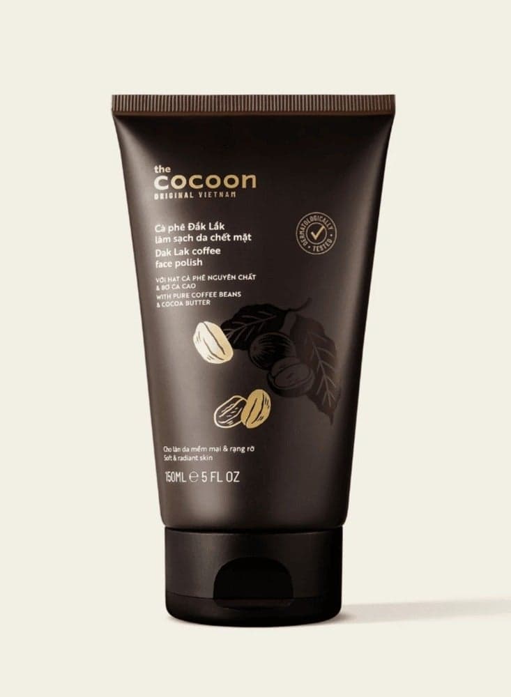 Luxurious Dak Lak Coffee & Cocoa Face Polish 150ml - Image 1