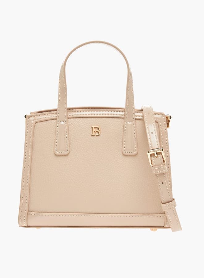 Flora Bella Monogram Tote Bag - Elegance in Every Stitch - Image 1
