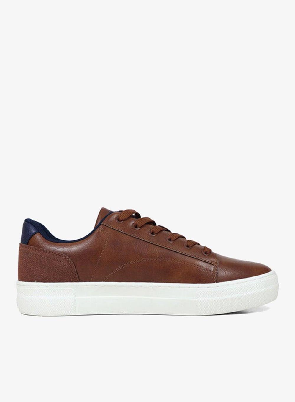 PORTLAND III BSC Men's Premium Brown Lace-Up Sneakers - GPM5240410241 - Image 1