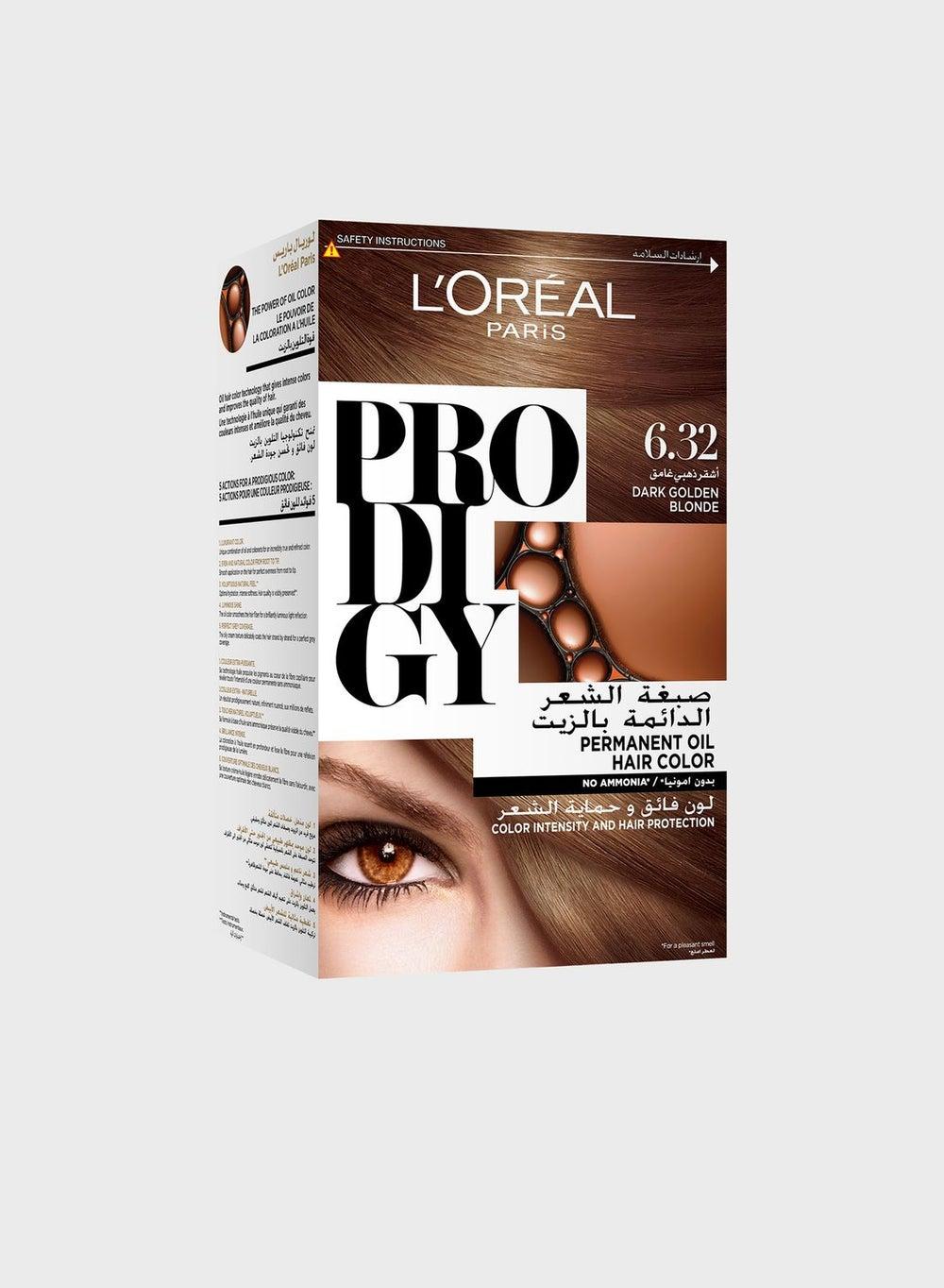 L'Oréal Paris 6.32 Pearl Brown Luxe Oil-Infused Hair Color - Image 1