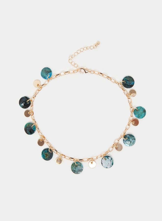 Styli Shell Charm Anklet – Elegance at Your Feet - Image 1