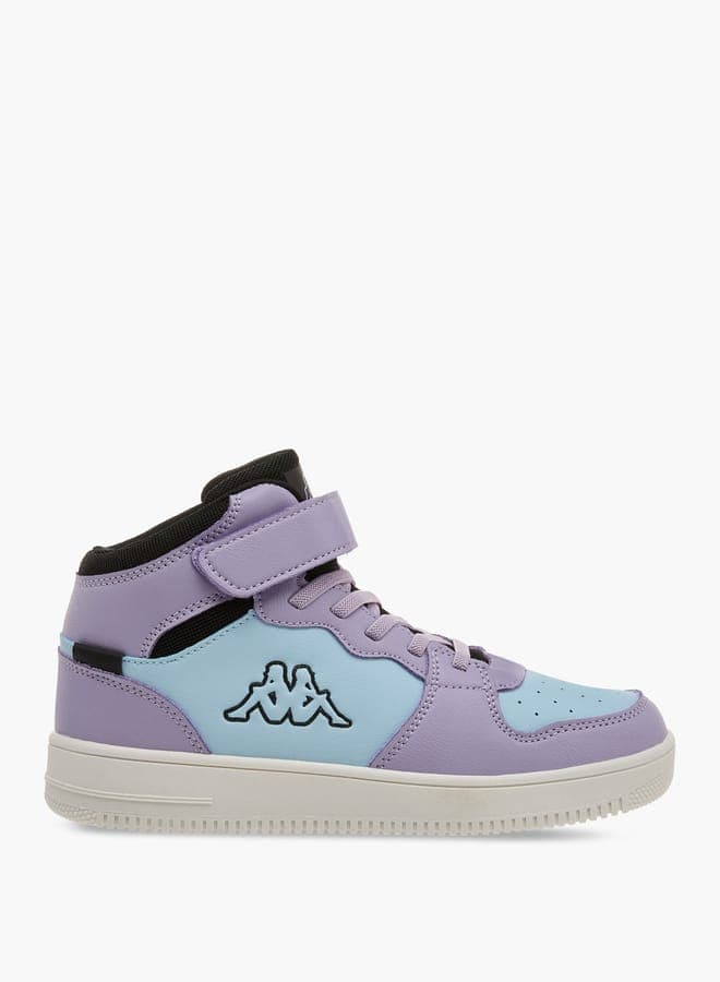 CK22381GP ExPurple Girls' Elegant Colorblock Sneakers - Image 1