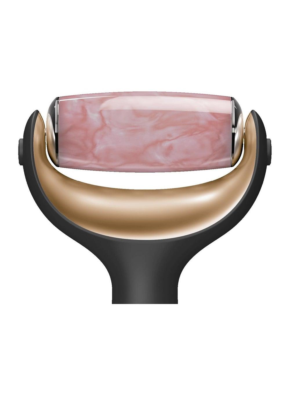 GESKE SmartAppGuided™ Rose Quartz Microneedle Roller Head - Image 1