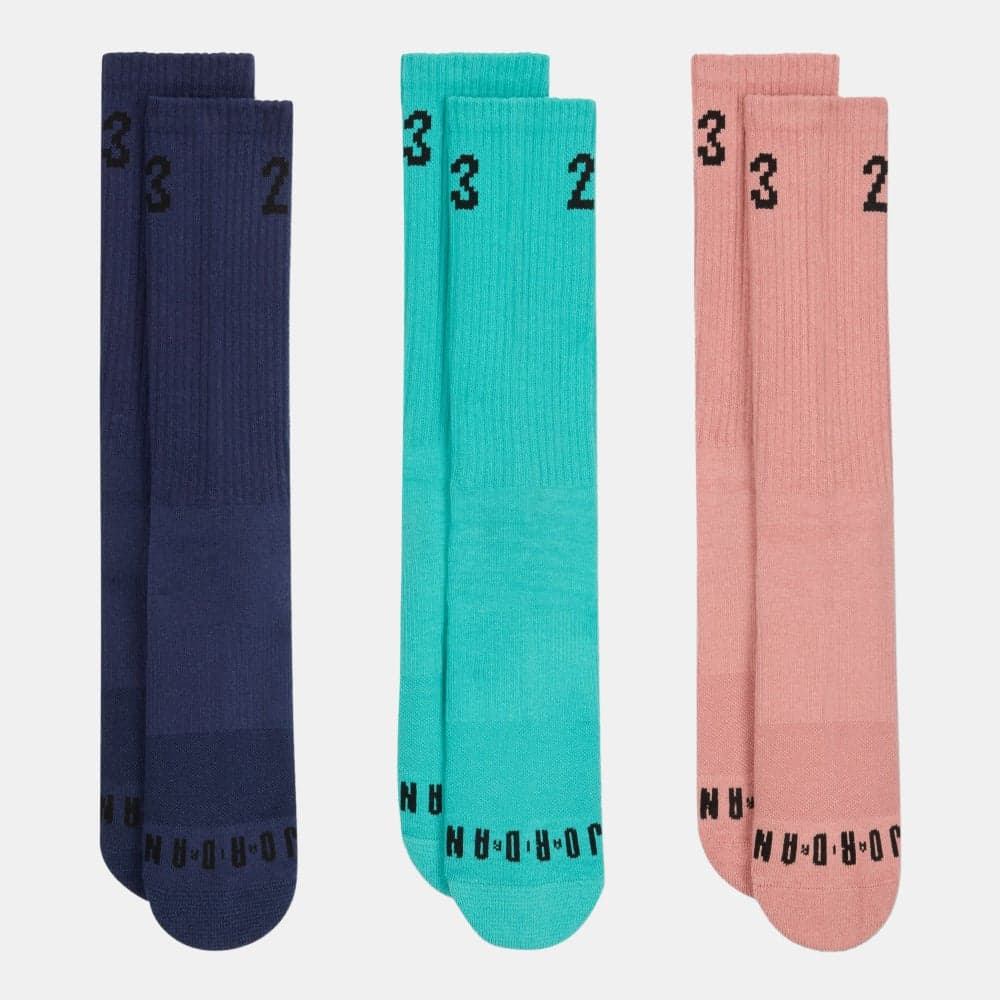 Jordan Essentials Crew Socks Trio - Comfort in Every Step - Image 1