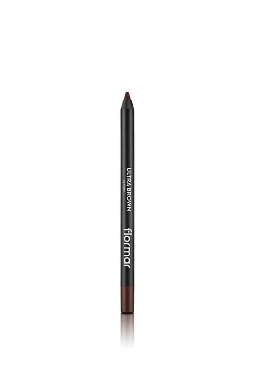 Flormar ULTRA EYELINER 12 BROWN - Vitamin-Enriched Formula - Image 1