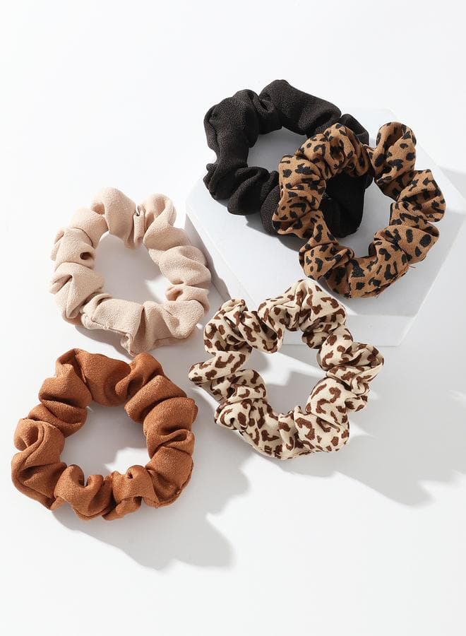 Take Two Set of 5 - Chic Assorted Hair Ties - Image 1