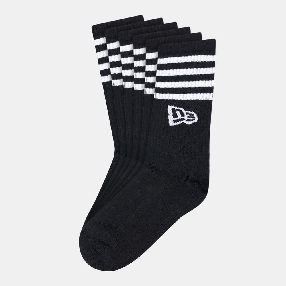 NEW ERA Stripes Crew Socks Trio - Ultimate Comfort Blend - Image 1