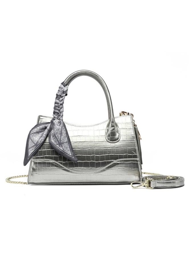 FYOR BD 96 Metallic Textured Elegance Handbag for Women - Image 1