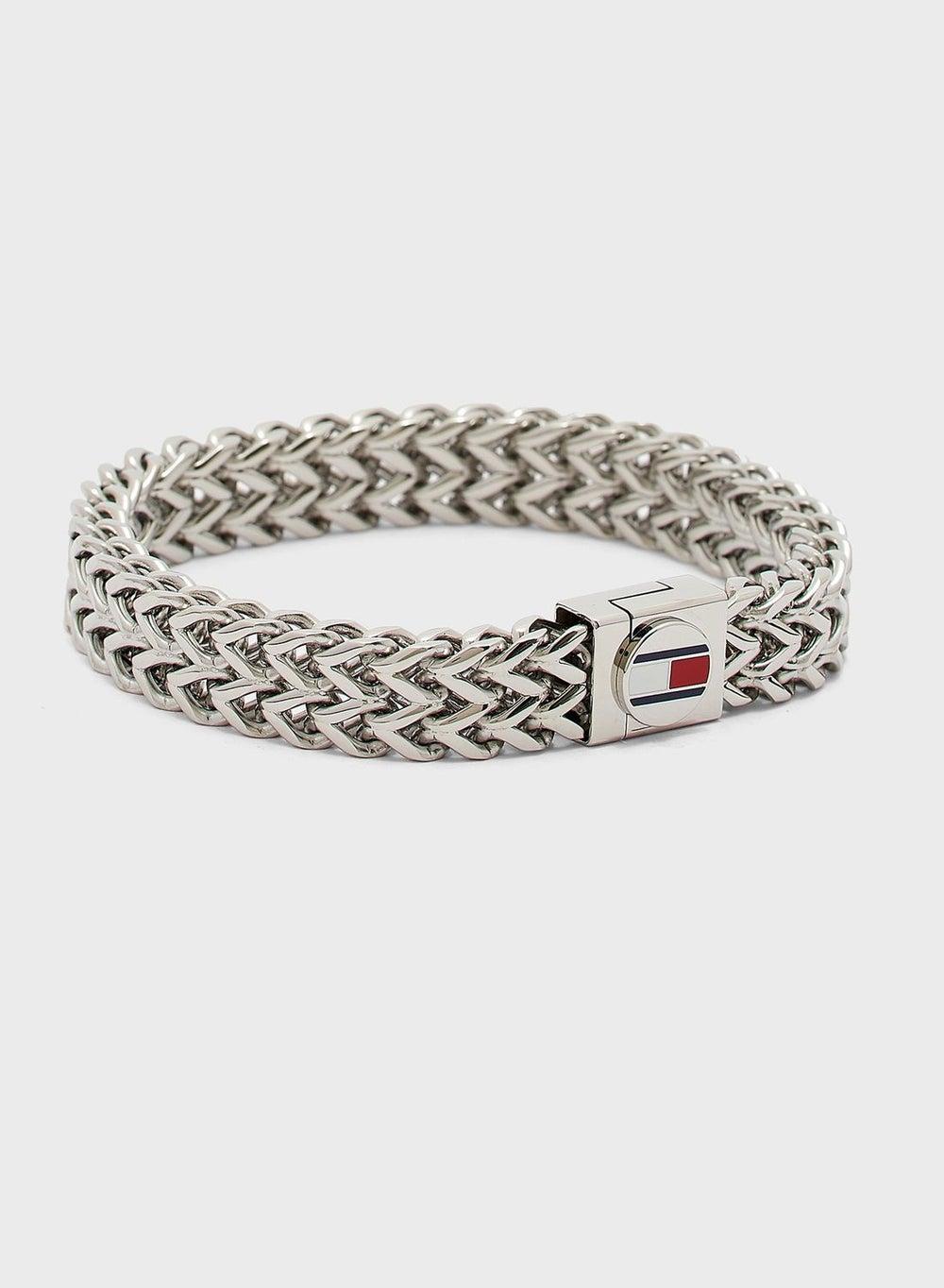 TOMMY HILFIGER Men's Elegant Stainless Steel Bracelet - Image 1