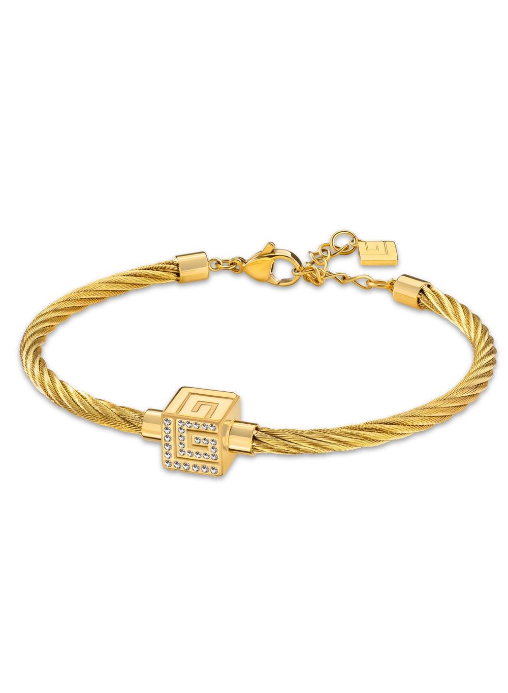 Guy Laroche Aline Gold-Plated Crystal Bracelet - Image 1