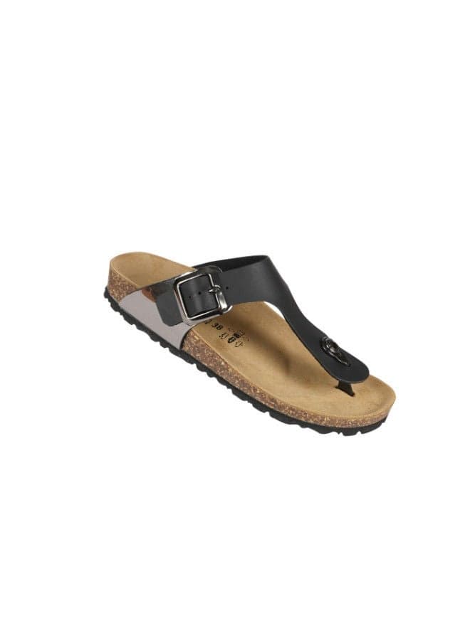 Biochic 012-464 Ladies Slim Thong Sandals - Anthrazit Elegance - Image 1