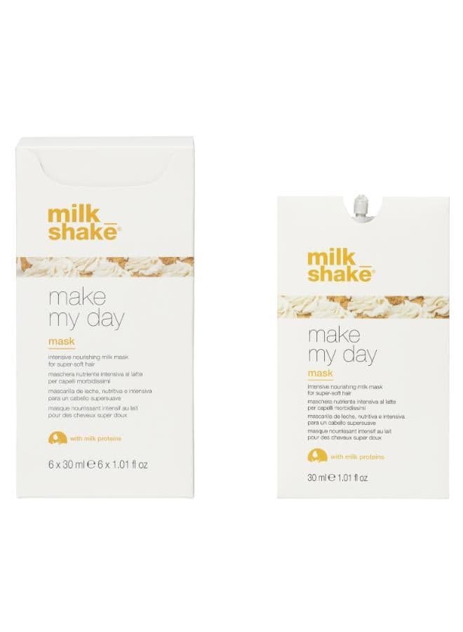 Luxurious Milk Shake Make My Day Hair Mask 30Ml X 6 - Image 1