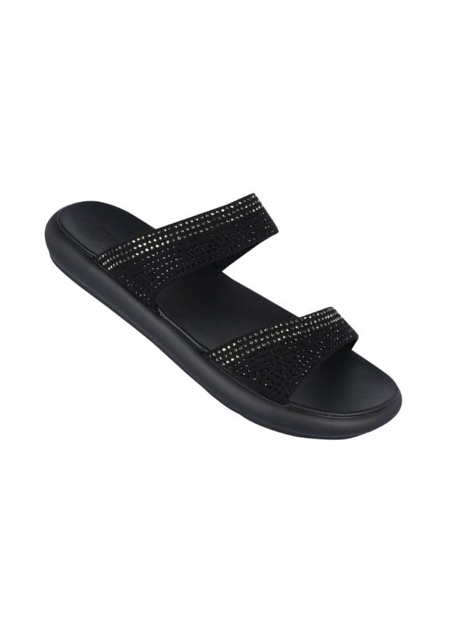 Michelle Morgan 114RC71I Elegant Black Casual Sandals - Image 1