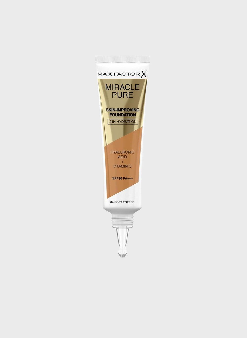 Miracle Pure Liquid Foundation 84 – Soft Toffee - Image 1