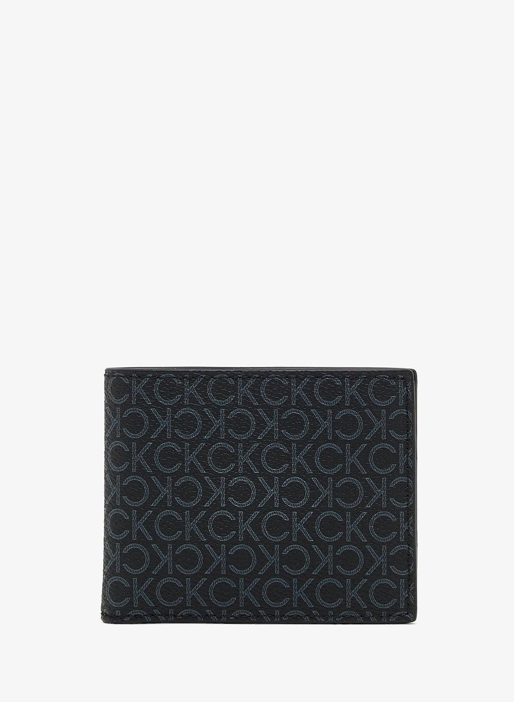 CALVIN KLEIN Bi-Fold Men’s Wallet with Elegant Logo Detail - Image 1