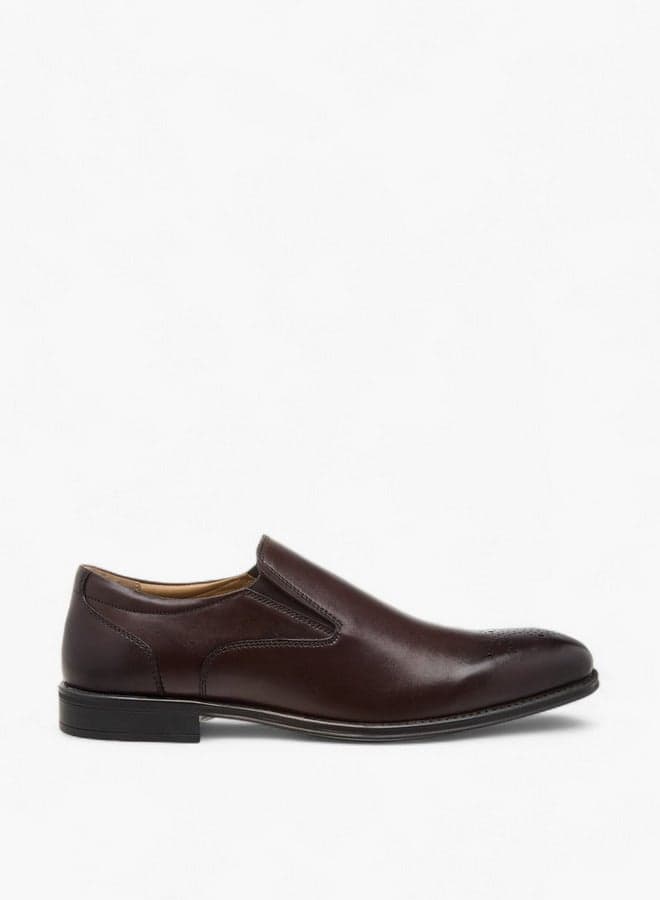 Woodyemboss Slipon: Men's Elegant Textured Loafers - Image 1