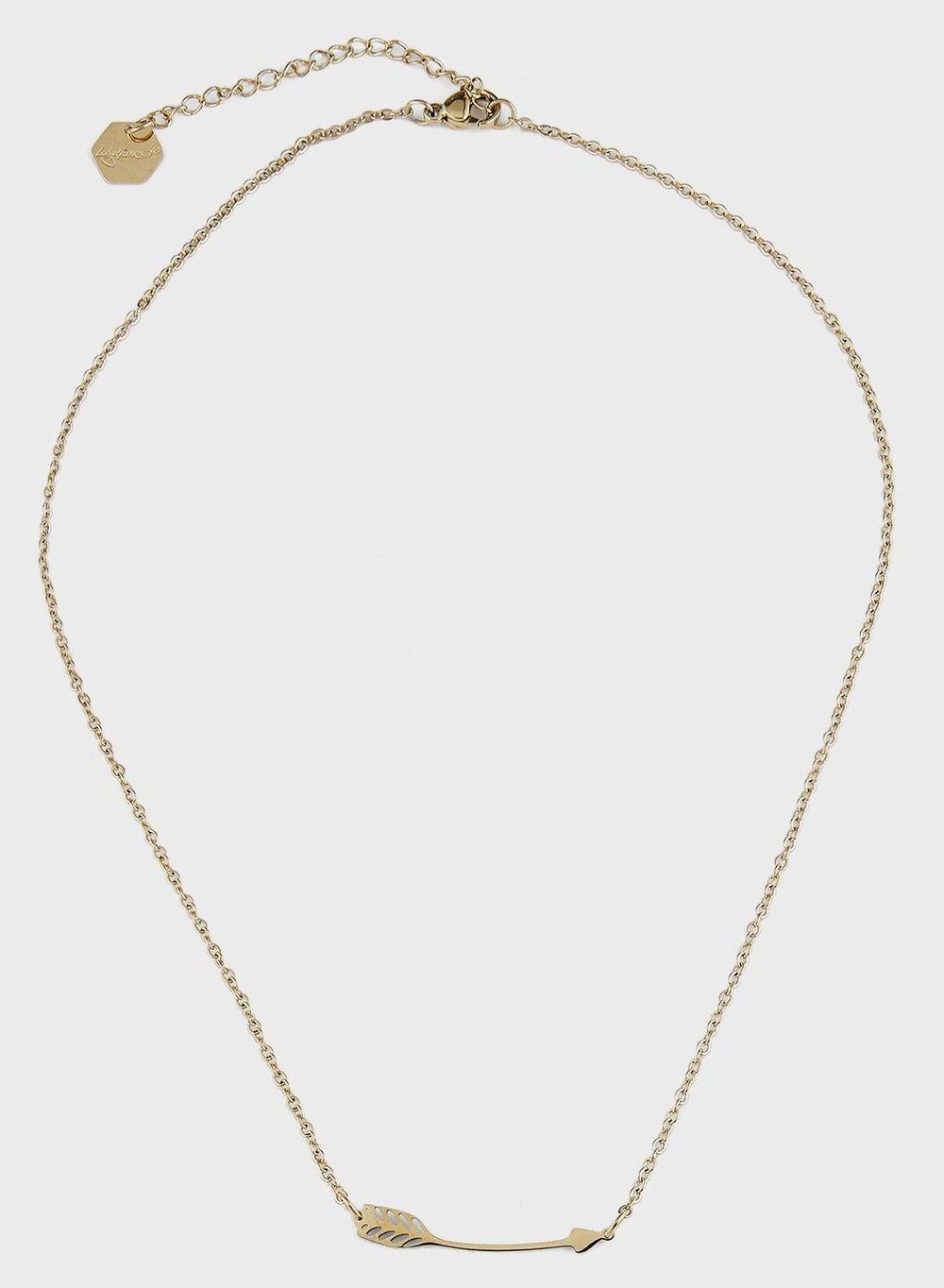 Lady Mauve ASTE ARROW Elegant Pendant Necklace - Image 1