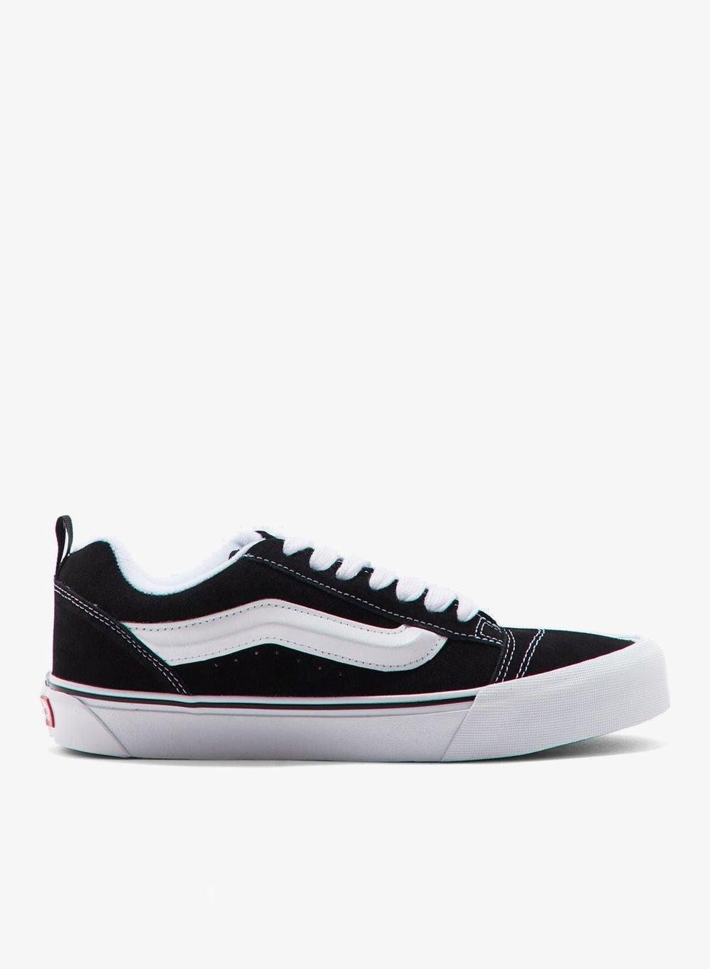 Knu Skool 9Qc6Bt: Premium Black/True White Low-Top Sneakers - Image 1