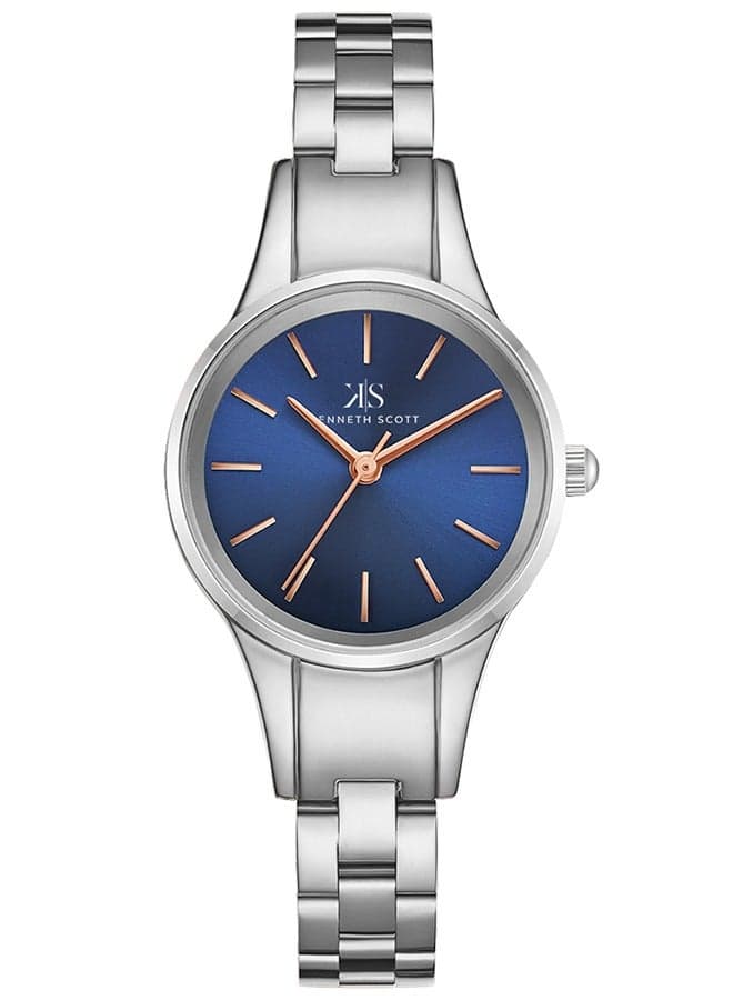 KENNETH SCOTT K22517-SBSN Elegant Silver Women's Watch - 28mm - Image 1