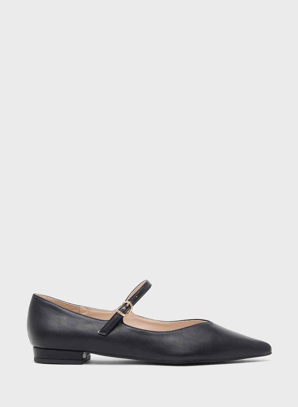 Mary-Jane Ballerina: Elegance Redefined in Flat Sandals - Image 1