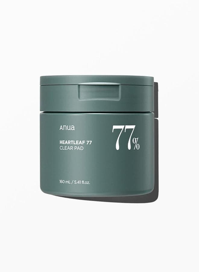 ANUA HEARTLEAF 77 Clearpad 160ml: Radiance and Pore Perfection - Image 1