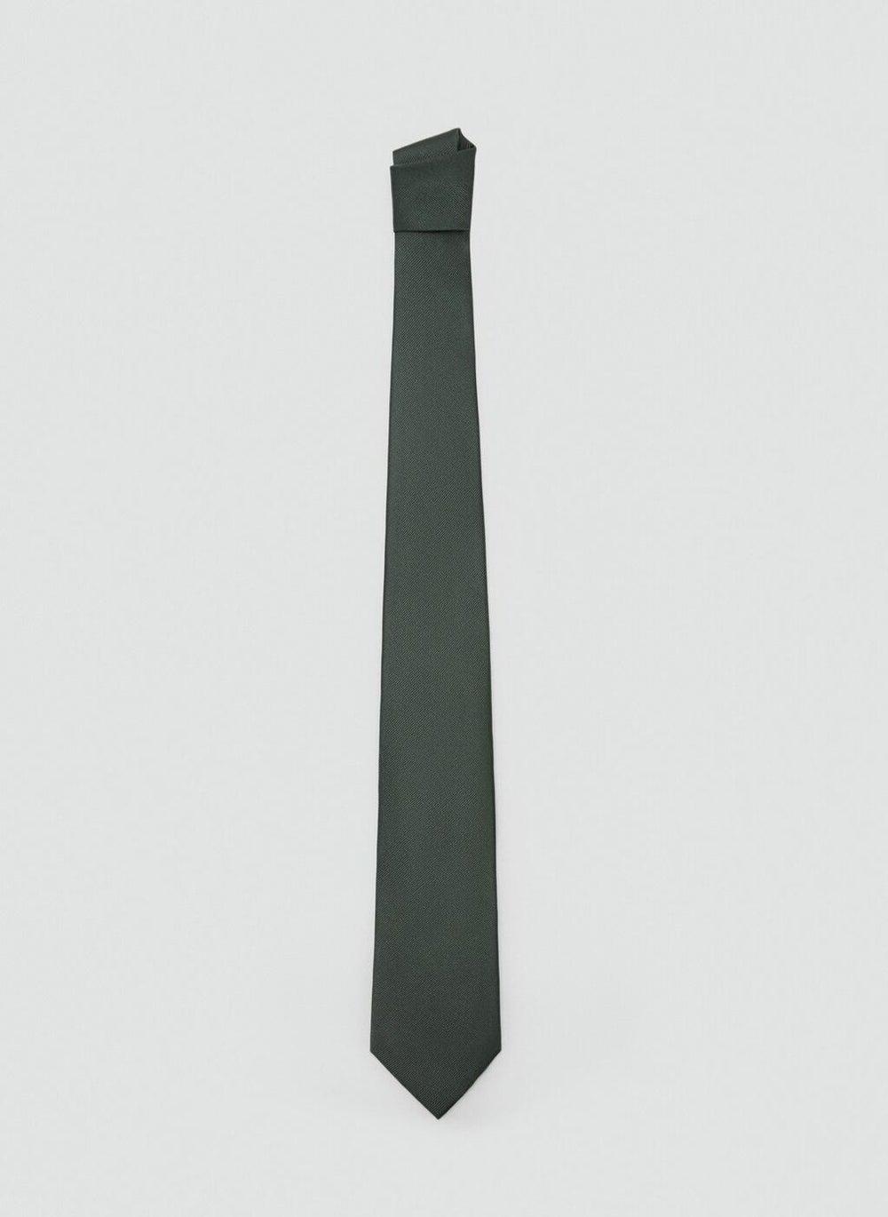 Mango Man Silk Tie Basic - Sophistication for Men - Image 1