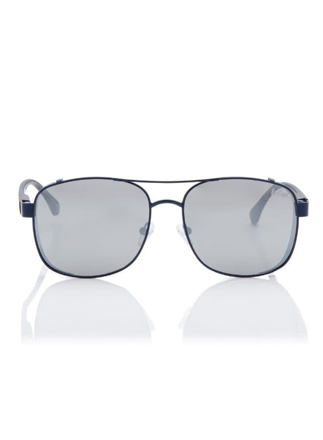 Lee Cooper LC1209C03: Sleek Polarized Sunglasses in Matte Dark Blue - Image 1