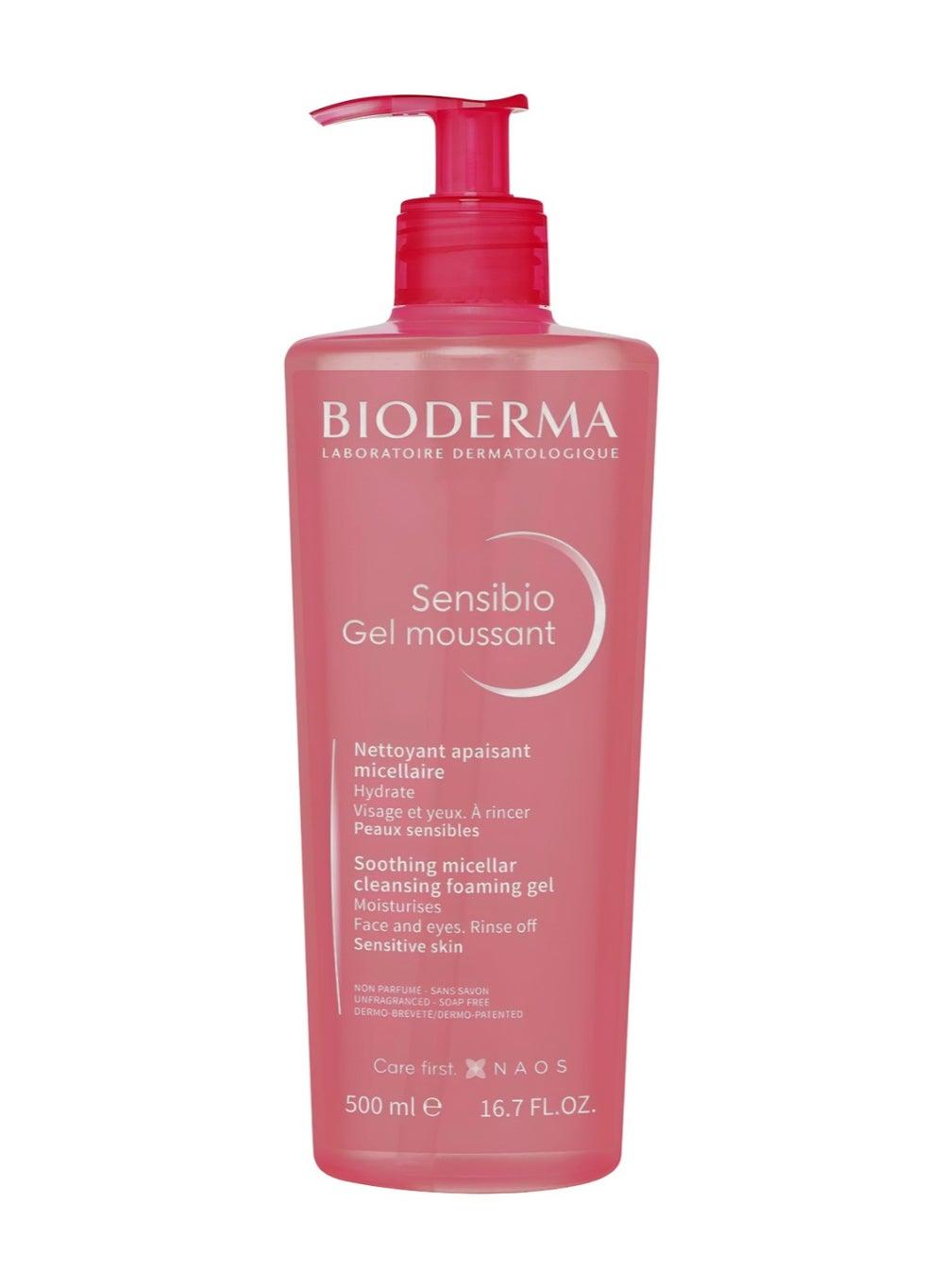 Sensibio Sensitive Skin Soothing Gel Cleanser 500ml - Image 1