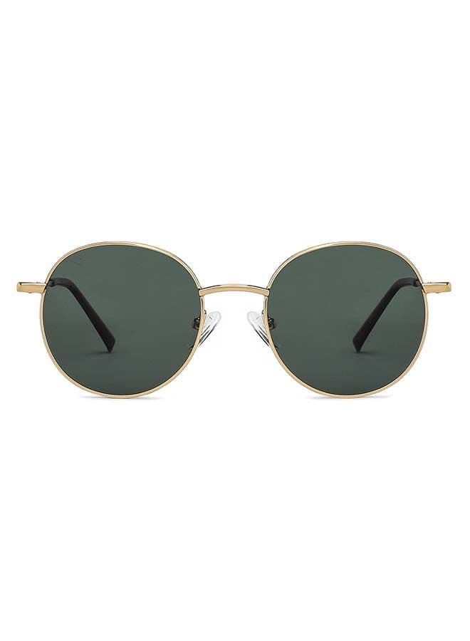 VINCENT CHASE VC S13112 Vintage Round Sunglasses - 51mm Gold - Image 1