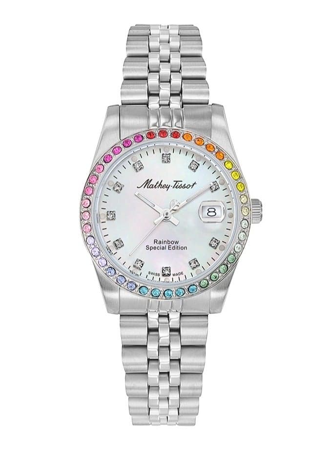 Mathey-Tissot Mathy Quartz Elegance D809AQI Ladies Watch - Image 1