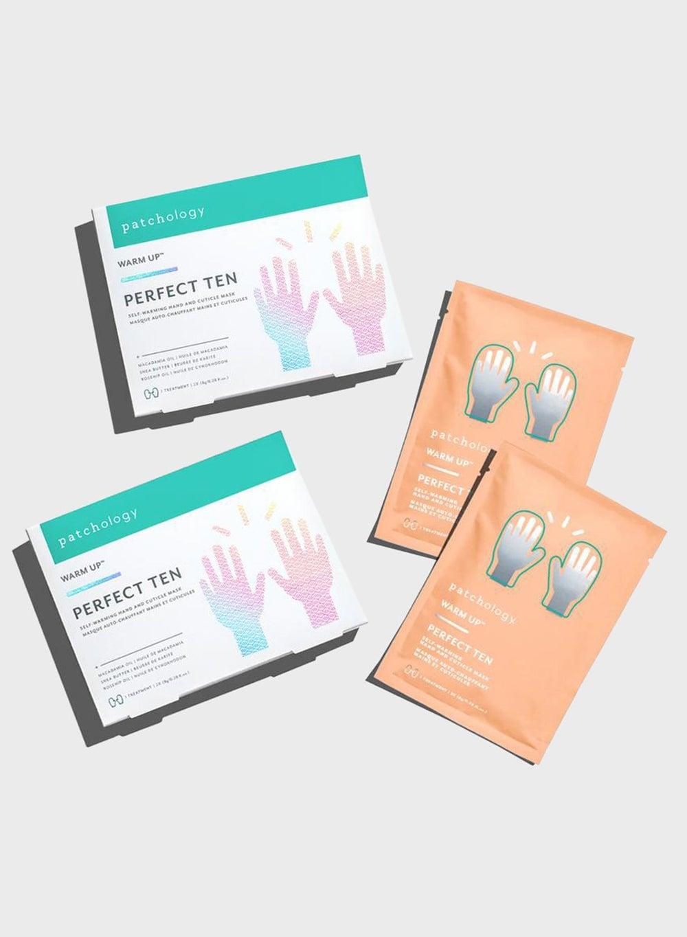 Perfect Ten Self-Warming Hand Mask Hhm - Image 1