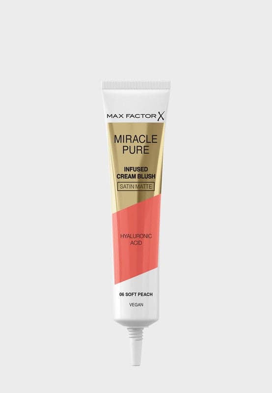 Soft Peach Miracle Pure Cream Blush - 15ml - Image 1