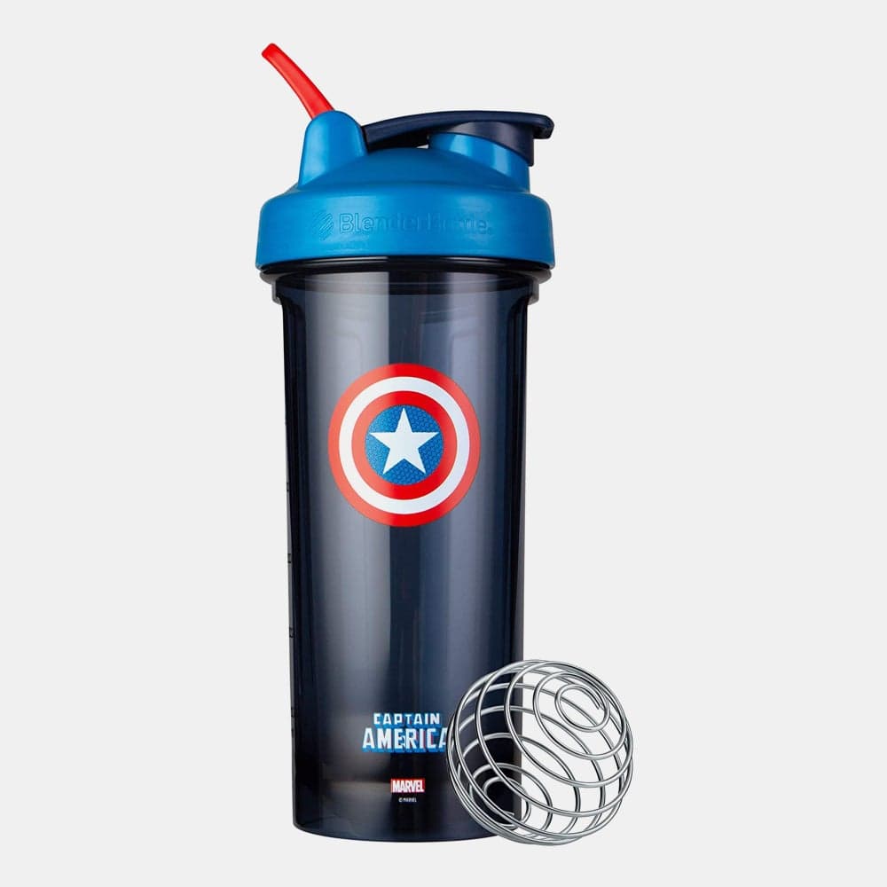 Captain America 28 oz Pro Series Shaker Bottle - Image 1