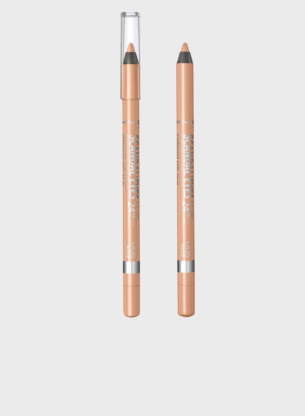 Rimmel Scandaleyes Waterproof Kohl – 005 Nude, 1.3g - Image 1
