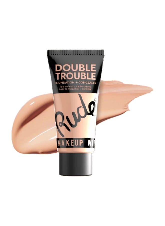 Linen Double Trouble 2-in-1 Foundation & Concealer - Image 1