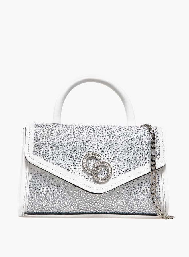 Celeste Embellished Elegance Satchel for Women - Image 1