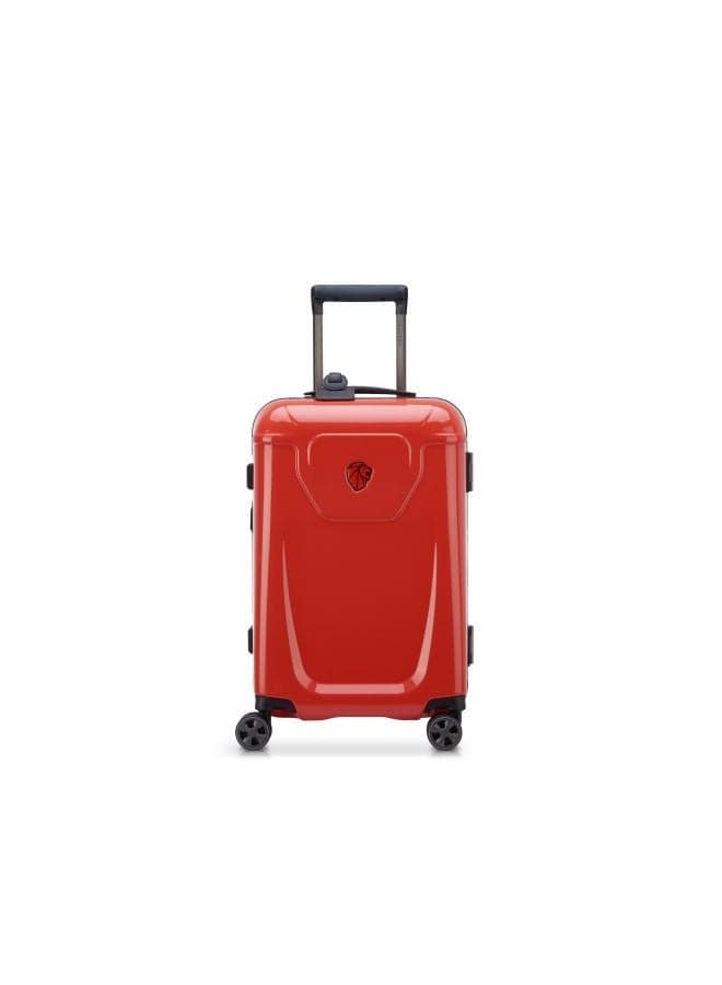 PEUGEOT Voyages 55cm Red Hardcase Cabin Luggage with TSA Locks - Image 1